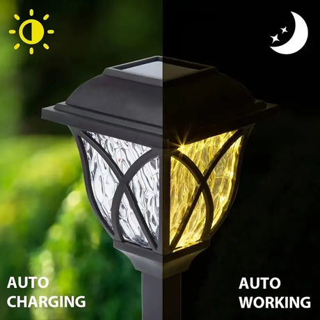 LED Solar Outdoor Waterproof Garden Pathway Lamp - Hans Lumiere