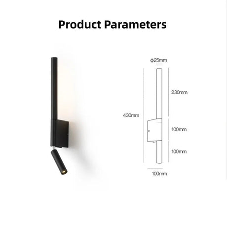 LED Wall Lamp Interior Wall Light - Hans Lumiere