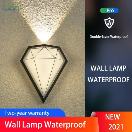 LED Waterproof Outdoor Wall Lamp - Hans Lumiere