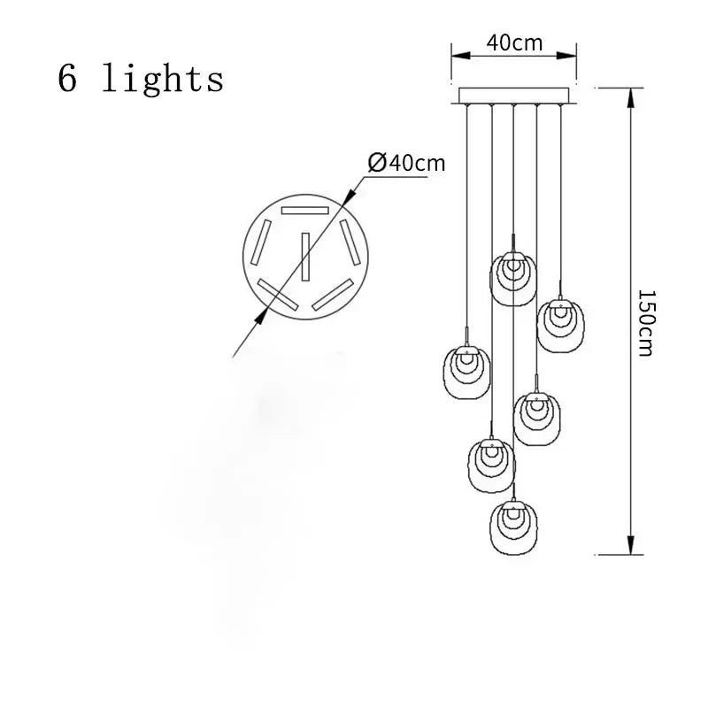Long Luxury Hallway Crystal LED Chandelier - Hans Lumiere