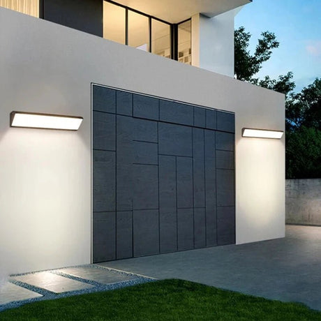 Long Strip Outdoor Waterproof Exterior Wall Lamp - Hans Lumiere