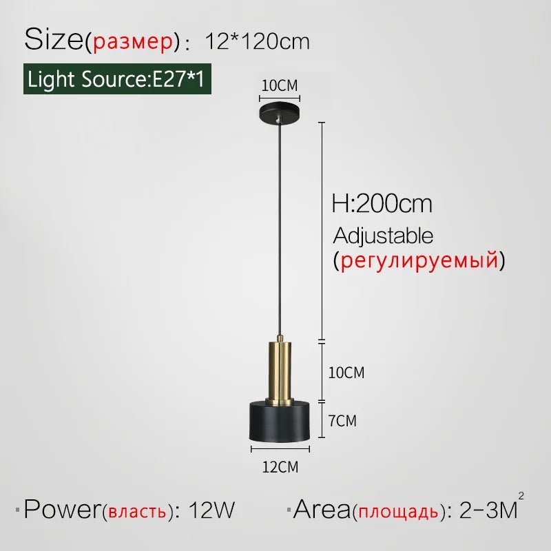 Luxury Dining Room Bar Table Lamp - Hans Lumiere