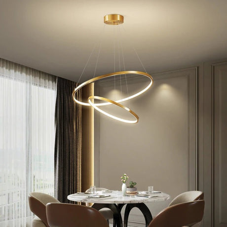 Luxury Gold Nordic Pendant Lamp - Hans Lumiere