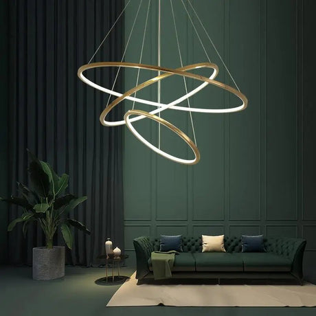Luxury Gold Nordic Pendant Lamp - Hans Lumiere