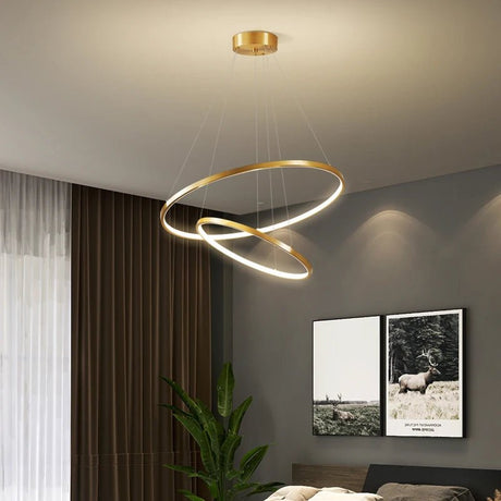 Luxury Gold Nordic Pendant Lamp - Hans Lumiere