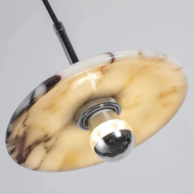 Luxury Hanging Marble LED Pendent Lamp - Hans Lumiere