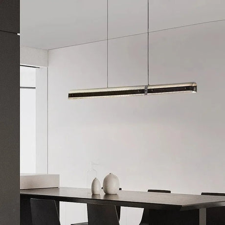 Luxury Italian Long Table Tunnel Style LED Chandelier - Hans Lumiere