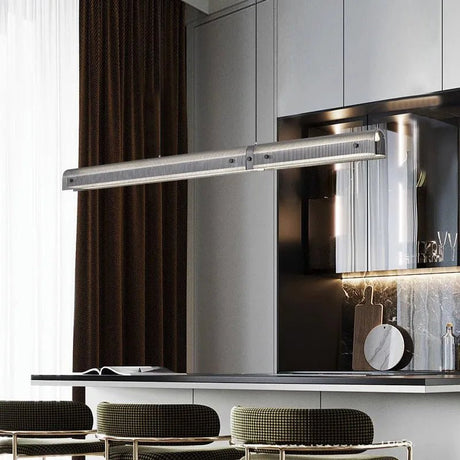 Luxury Italian Long Table Tunnel Style LED Chandelier - Hans Lumiere