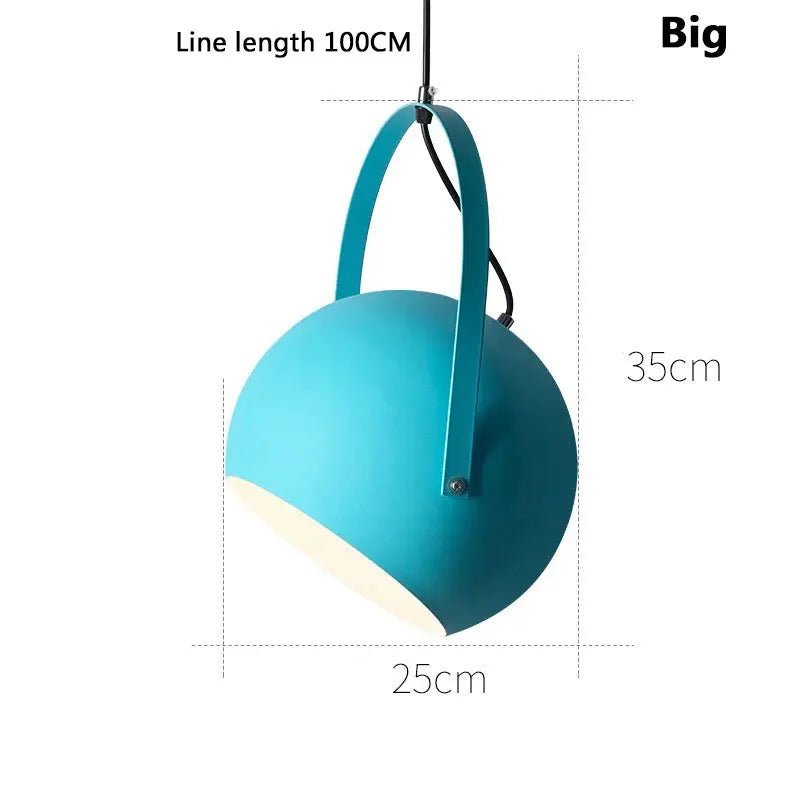 Macaron Colorful Luminaria Pendant Lights - Hans Lumiere