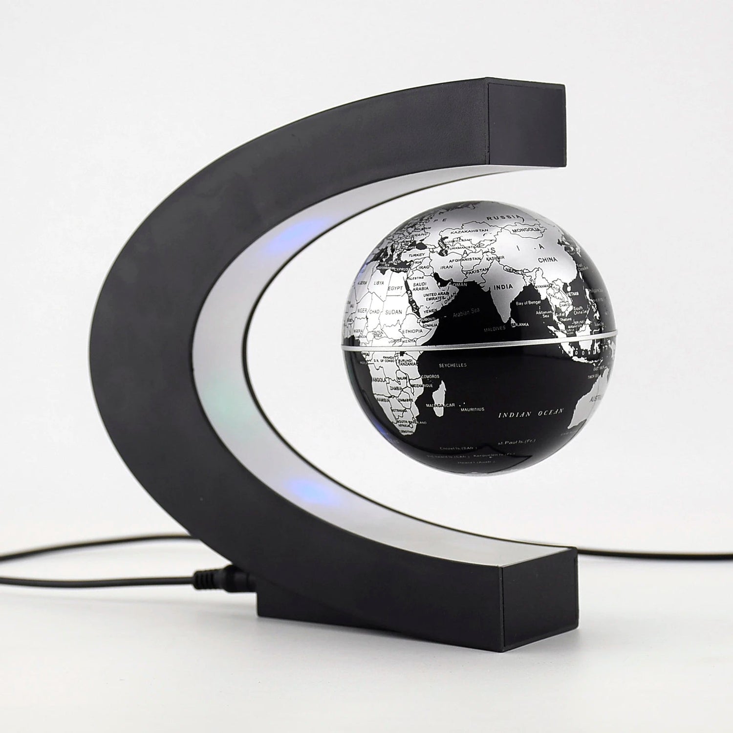 Magnetic Levitation Globe LED Antigravity Lamp - Hans Lumiere