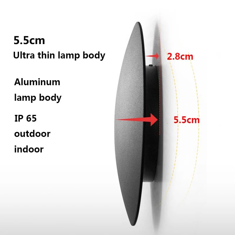 Modern Aluminum Outdoor Waterproof Wall Lamp - Hans Lumiere