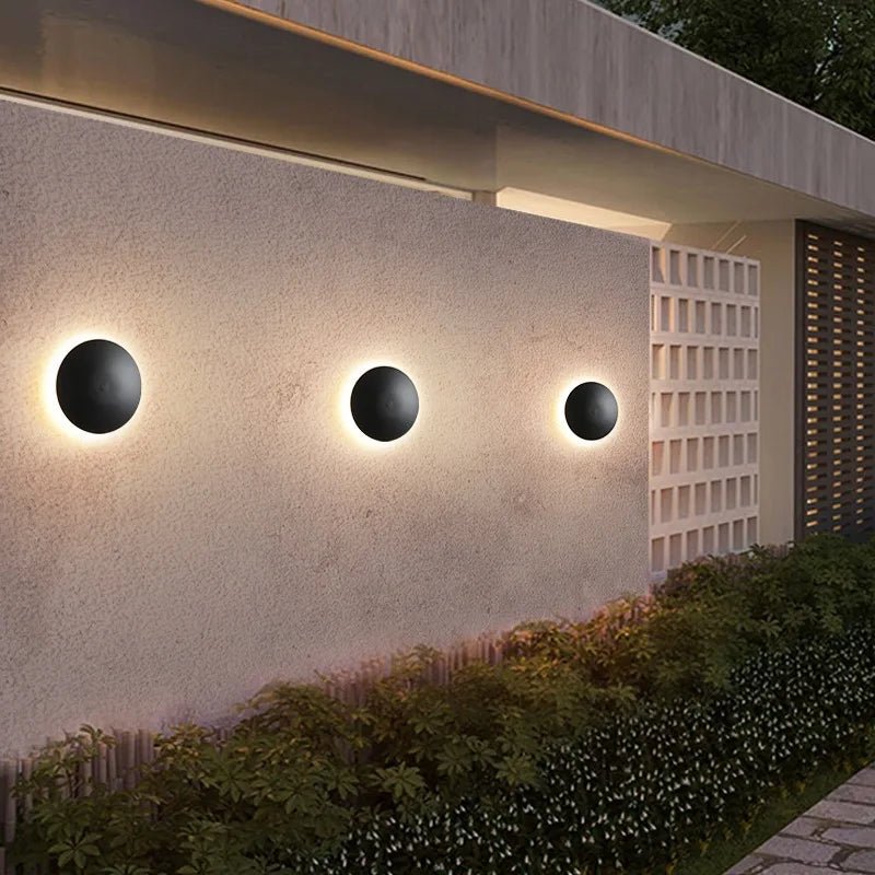 Modern Aluminum Outdoor Waterproof Wall Lamp - Hans Lumiere