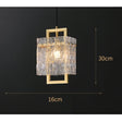 Modern America Style Copper Glass Chandelier - Hans Lumiere