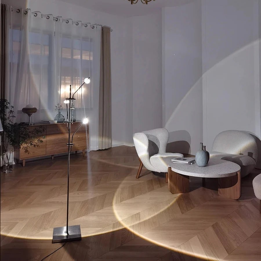 Modern Designer Art Decor Standing LED Floor Lamp - Hans Lumiere