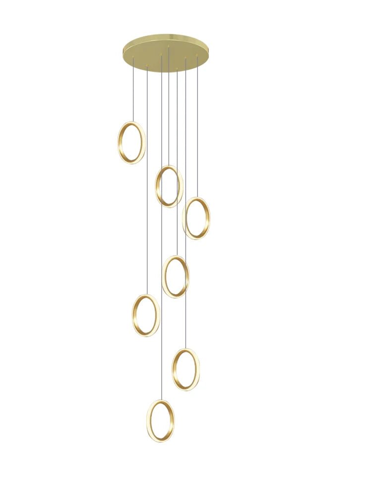 Modern Duplex Staircase Pendant Hanging Lamp - Hans Lumiere