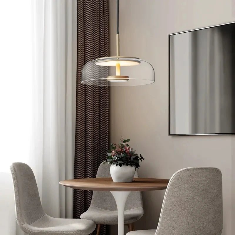Modern Glass LED Wall, Table and Pendant Lights - Hans Lumiere