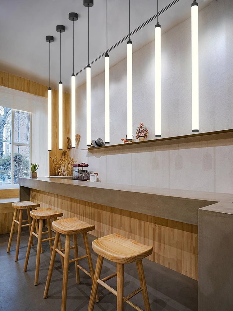 Modern Glass Pendant Light for Kitchen and Dining Room - Hans Lumiere
