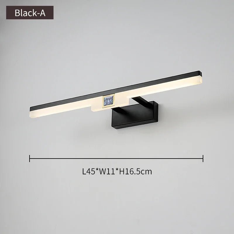 Modern Gold Mirror Front Light - Hans Lumiere