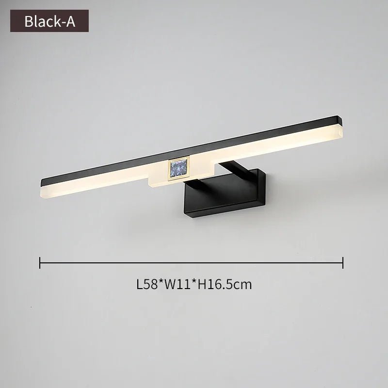 Modern Gold Mirror Front Light - Hans Lumiere