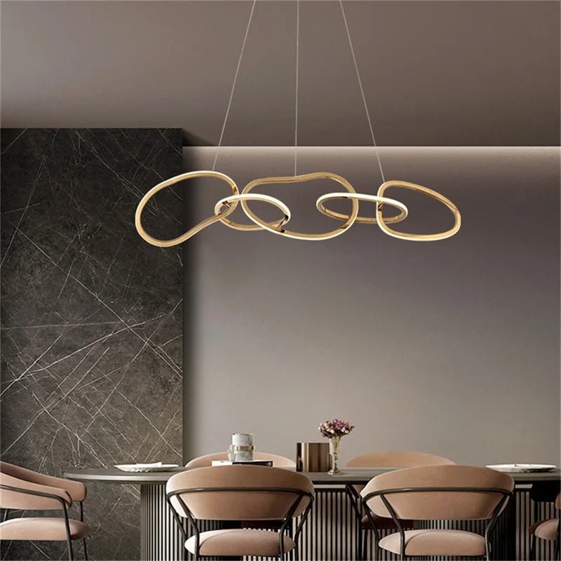 Modern Gold Nordic Pendant Light - Hans Lumiere