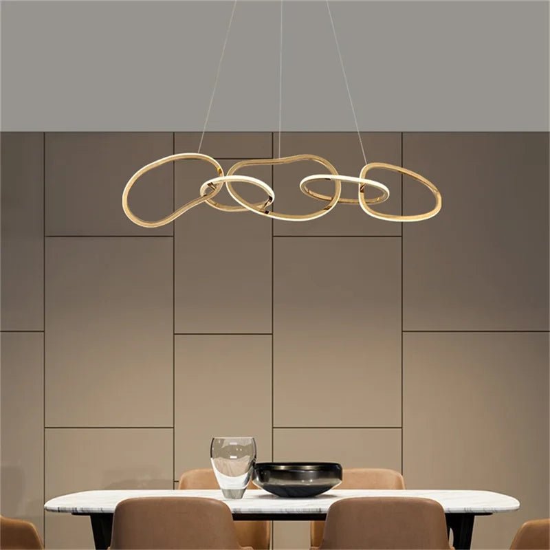 Modern Gold Nordic Pendant Light - Hans Lumiere
