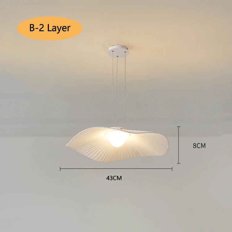 Modern Handmade Fabric Pendant Lights - Hans Lumiere