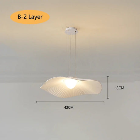 Modern Handmade Fabric Pendant Lights - Hans Lumiere