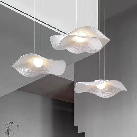 Modern Handmade Fabric Pendant Lights - Hans Lumiere