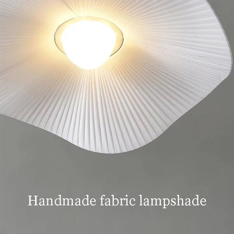 Modern Handmade Fabric Pendant Lights - Hans Lumiere