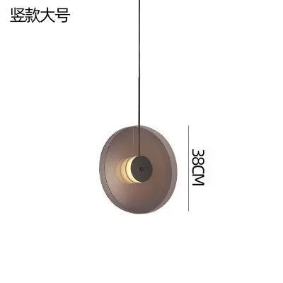 Modern Hanging Loft Glass Luster LED Pendant Light - Hans Lumiere