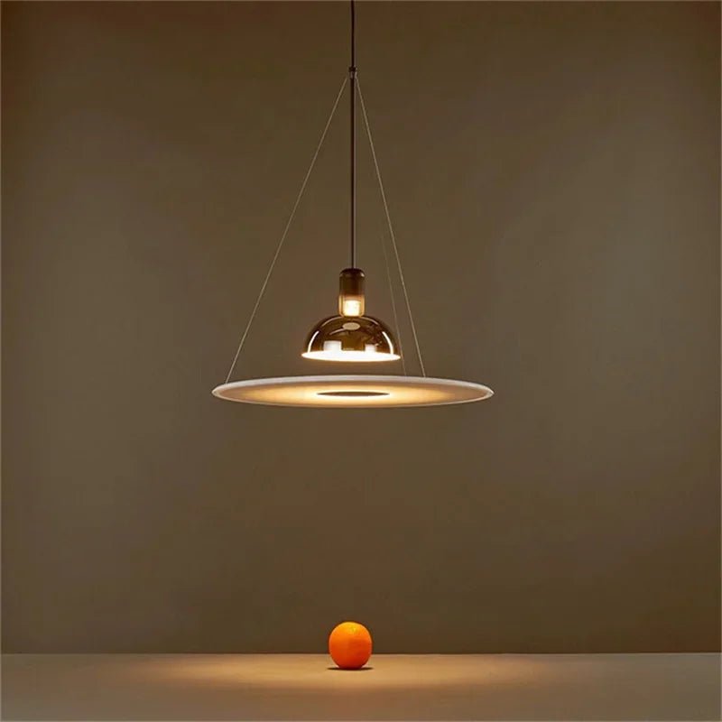Modern Italian Designer UFO Style LED Pendant Light - Hans Lumiere