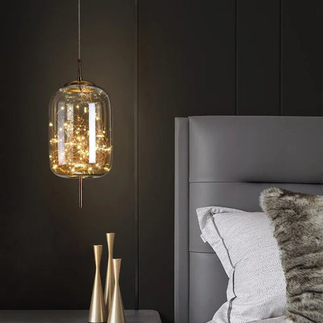 Modern Led Pendant Lamp Glass Ceiling Hanging Lights - Hans Lumiere