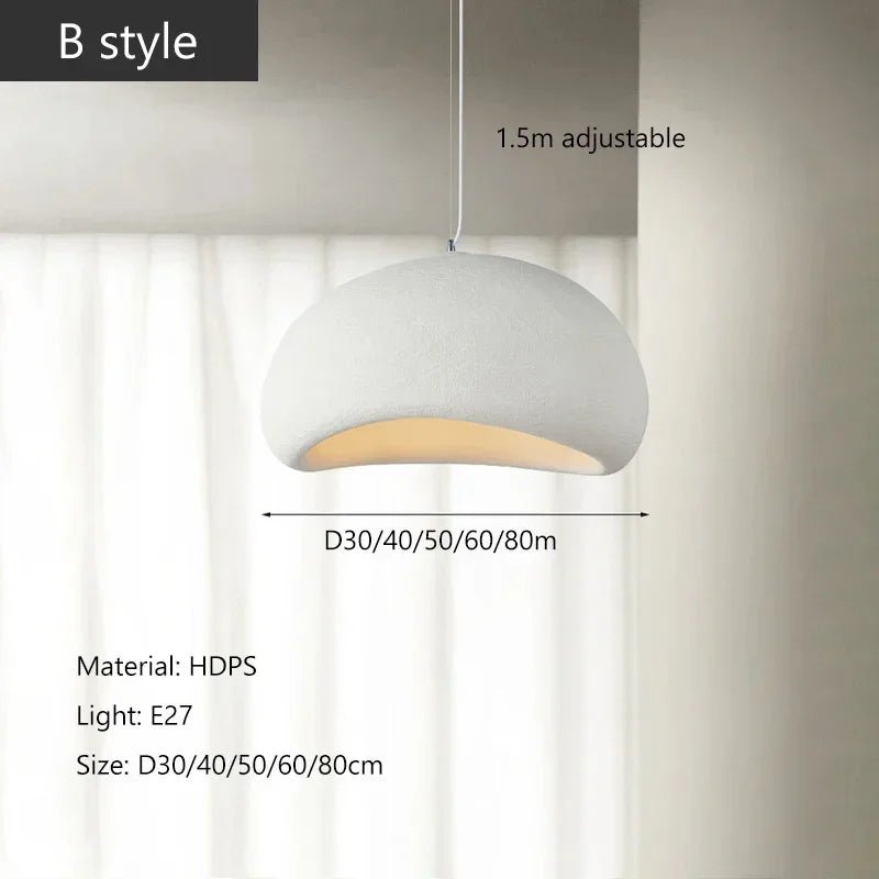Modern LED Pendant Light - Frosted Shade Hanging Lamp for Dining Table - Hans Lumiere