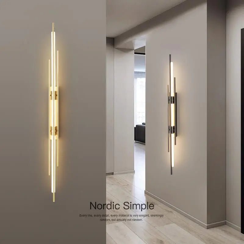 Modern Luxury All Copper LED Wall Lights - Hans Lumiere