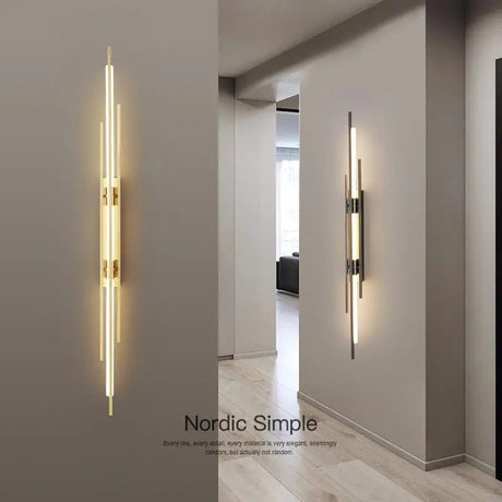 Modern Luxury All Copper LED Wall Lights - Hans Lumiere