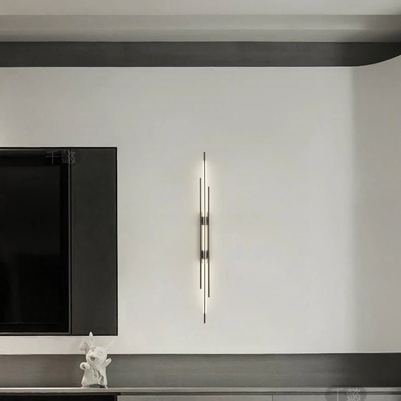 Modern Luxury All Copper LED Wall Lights - Hans Lumiere