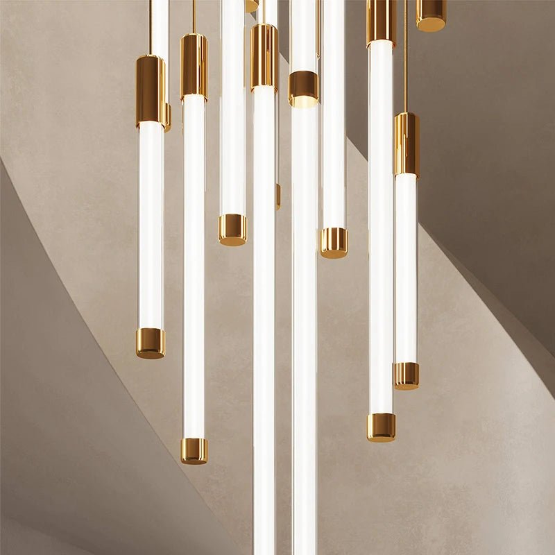 Modern Luxury Attic Staircase LED Chandeliers - Hans Lumiere
