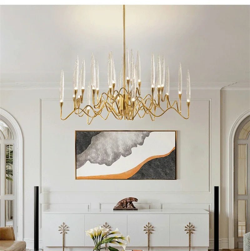 Modern Luxury LED Crystal Chandelier - Hans Lumiere