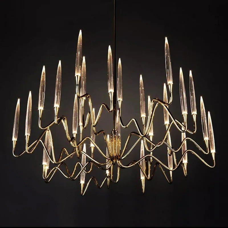 Modern Luxury LED Crystal Chandelier - Hans Lumiere