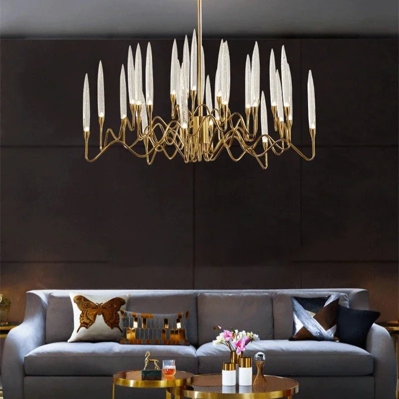 Modern Luxury LED Crystal Chandelier - Hans Lumiere