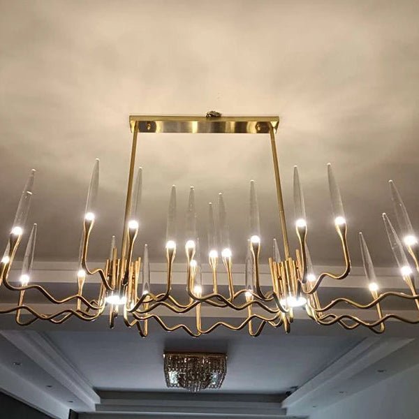 Modern Luxury LED Crystal Chandelier - Hans Lumiere