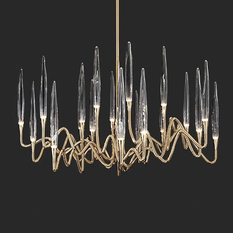 Modern Luxury LED Crystal Chandelier - Hans Lumiere