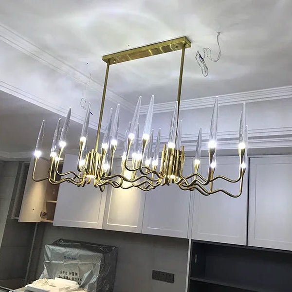 Modern Luxury LED Crystal Chandelier - Hans Lumiere