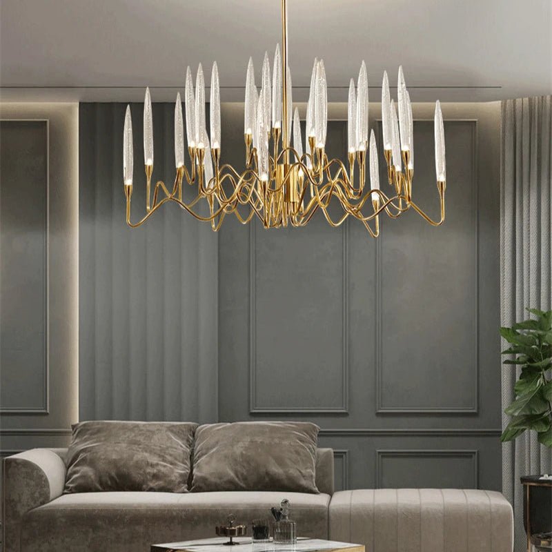 Modern Luxury LED Crystal Chandelier - Hans Lumiere