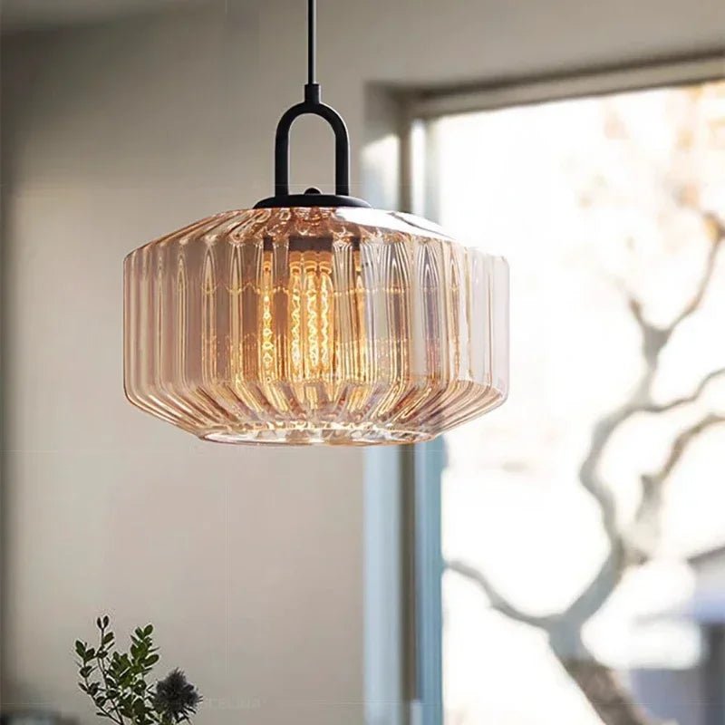 Modern Minimalist Colored Glass Pendant Lamp - Hans Lumiere