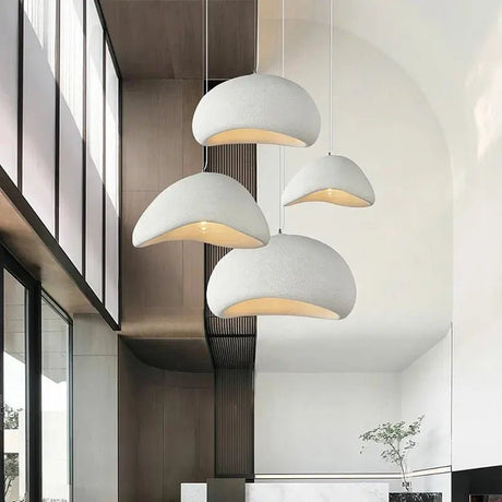 Modern Minimalist Japanese Wabi Sabi Chandelier - Hans Lumiere