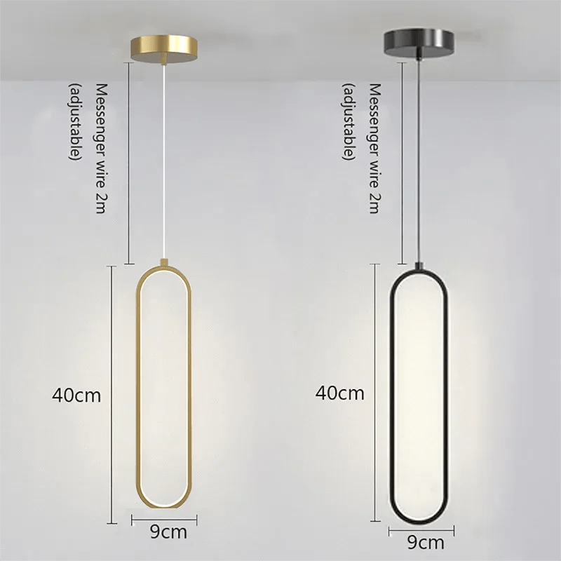 Modern Minimalist LED Pendant Light Chandelier - Hans Lumiere