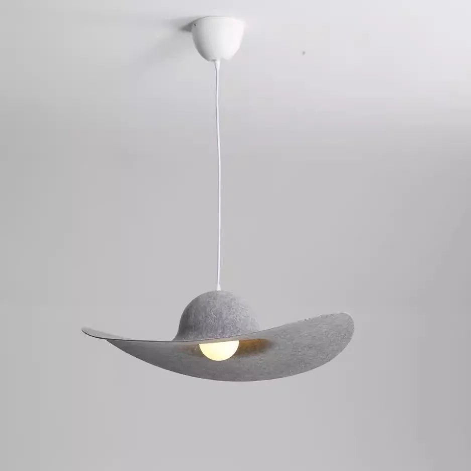 Modern Nordic Creative Hat Felt Pendant Lamp - Hans Lumiere