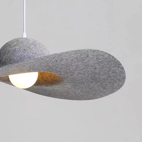 Modern Nordic Creative Hat Felt Pendant Lamp - Hans Lumiere