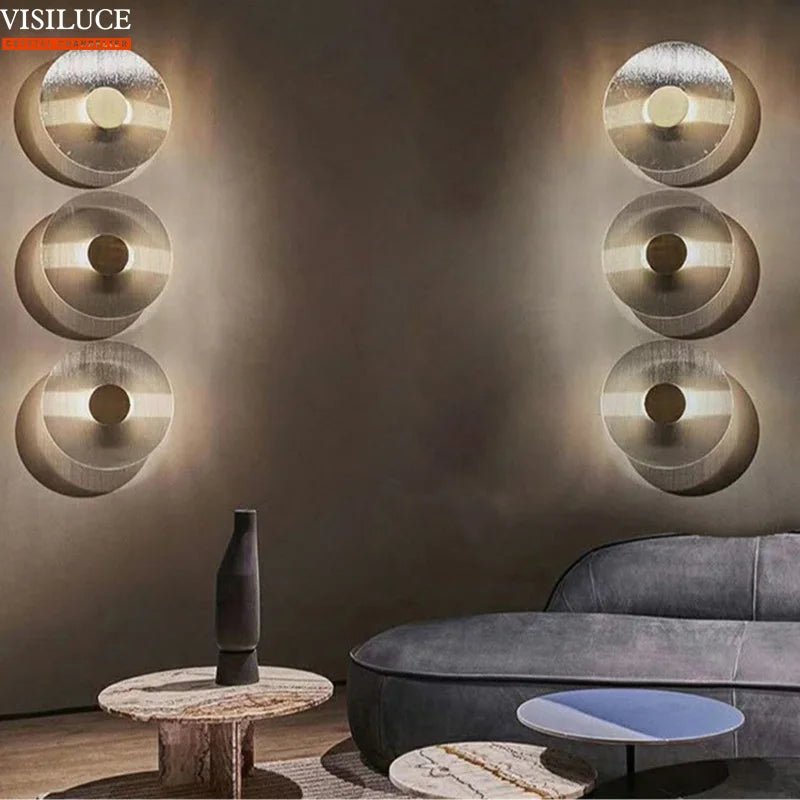 Modern Nordic Glass LED Wall Sconce - Hans Lumiere
